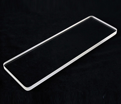 صفحه شیشه کوارتز با عبور بالا، اندازه های سفارشی، مقاوم در برابر دمای بالا، شفاف 0