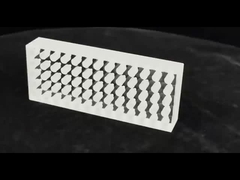 صفحه شیشه ای کوارتز سوراخ شده مقاوم در برابر دمای بالا