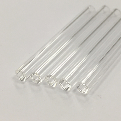 Excellent Chemical Resistance Round Quartz Capillary Tube for Industrial Applications Fully Customizable