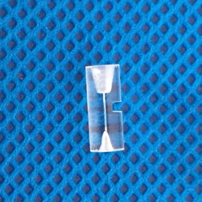 High Temperature Resistance Quartz Tubes Quartz Fiber Sleeves ID0.126mm With Horn Mouth At Ends