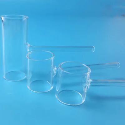 Wholesale Clear Quartz Glass Tee Pipe