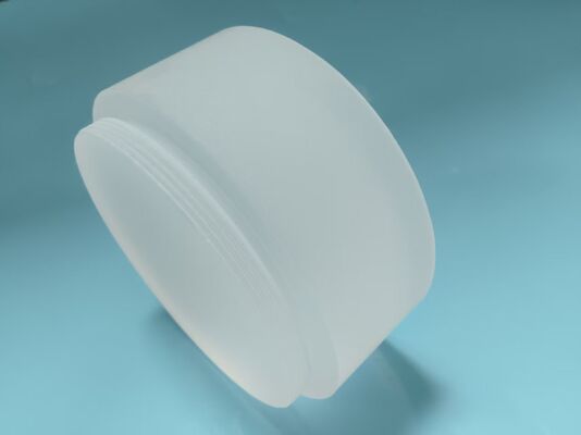 High Purity Anti Corrosion Quartz Cathode With Frosted Surface Custom Size