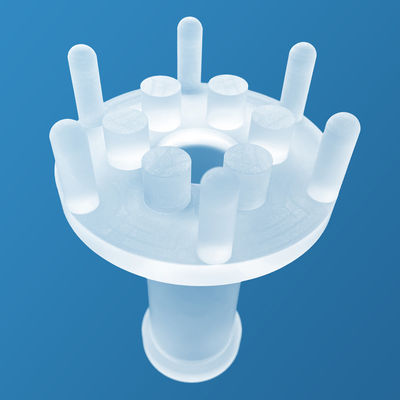 Custom Glass Parts High Precision Quartz Mechanism Support For Semiconductor