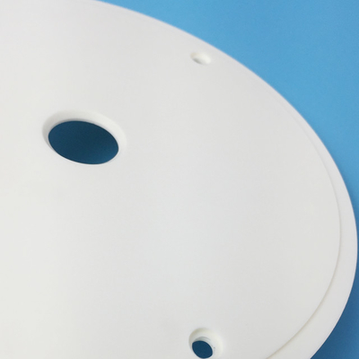 Custom Al2O3 Ceramic Disc With Holes Use In High Temperature Equipment