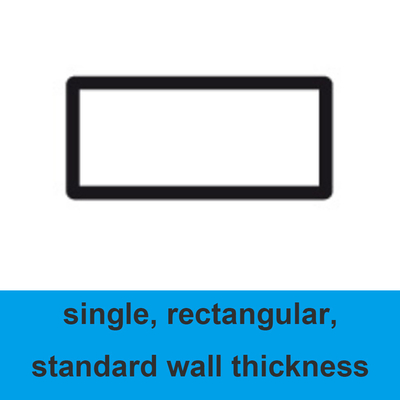 High Temperature Resistance Quartz Capillary Tube Standard Wall Thickness