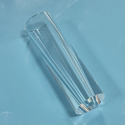 Grooved Inner Wall Quartz Conical Tube Φ30×Φ25×100 Corrosion Resistance