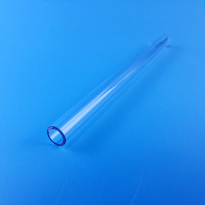 Cerium Doped Blue Quartz Glass Tube Customizable 1100 Degree